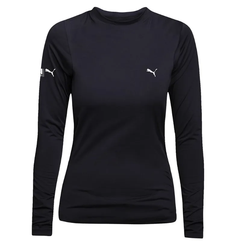 Camisa Térmica Puma UV50+ Manga Longa Feminina P / Preto