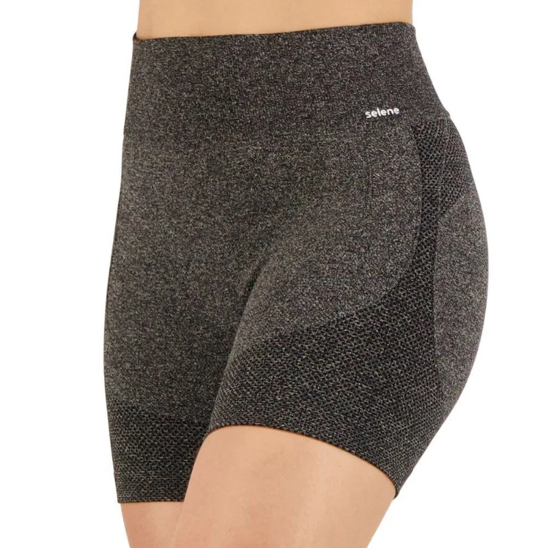 Short Selene Sem Costura Feminino GG / Chumbo