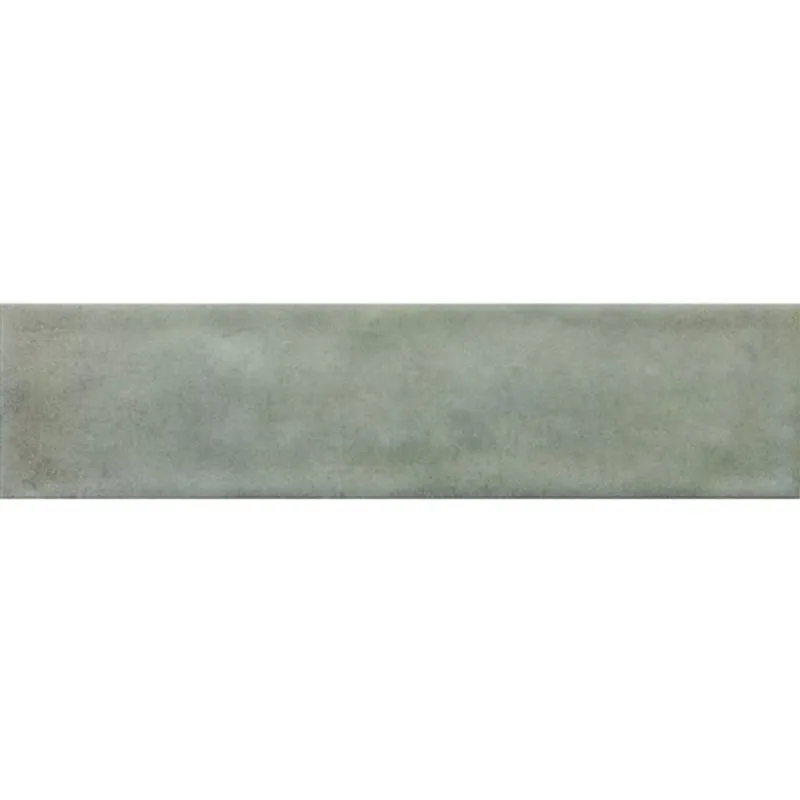 DECORTILES Village Ceramic Wall Tile 4x16-in x 7-mm - 14.64-ft² - Glossy Agave - 34-Pack - Eliane