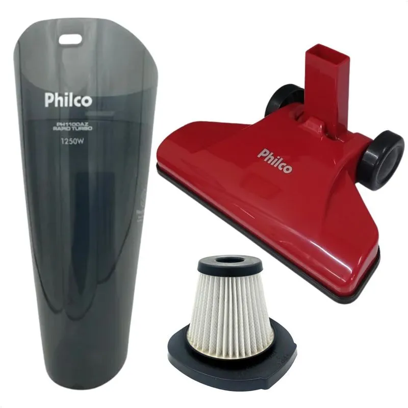 Bocal Filtro Hepa Reservatorio Aspirador Rapid Turbo Pas02v