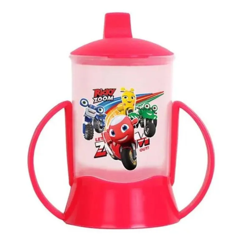 Copo Multi 200 Ml Com Alça E Tampa Ricky Zoom Baby Go 1430