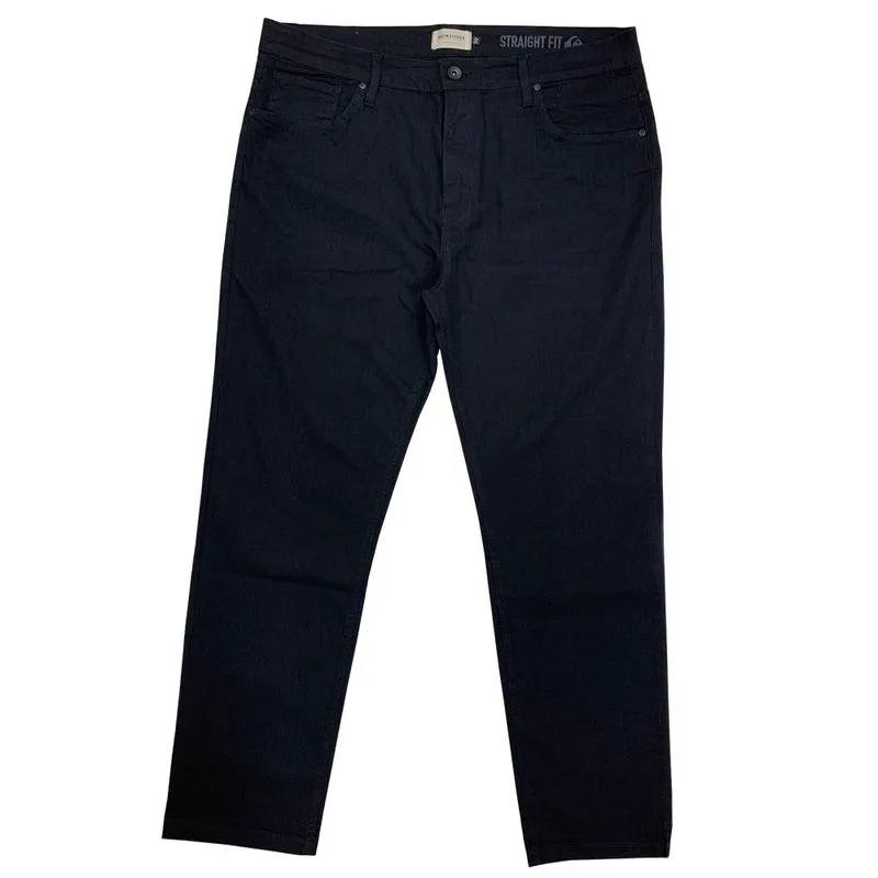 Calça Quiksilver Preto Jeans Low Bridge Masculina 52128