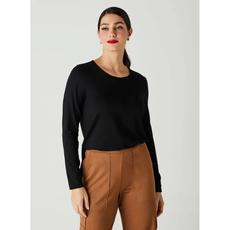 Camiseta Manga Longa 21889 Super Black - M