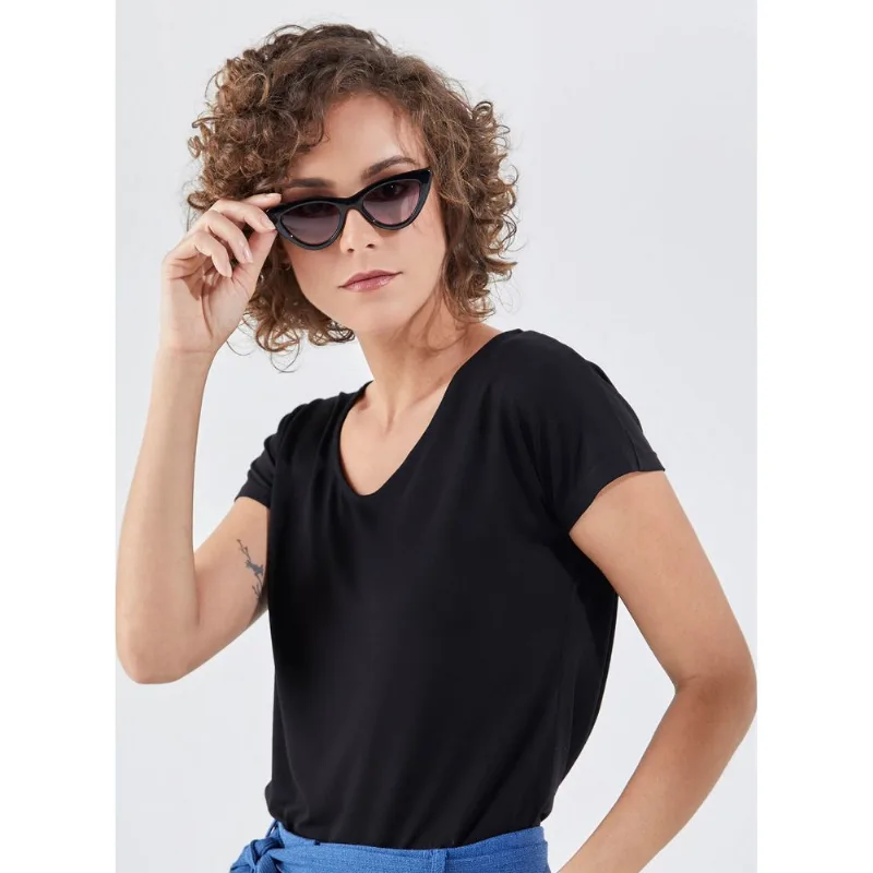 Camiseta Manga Curta 21588 Super Black - P