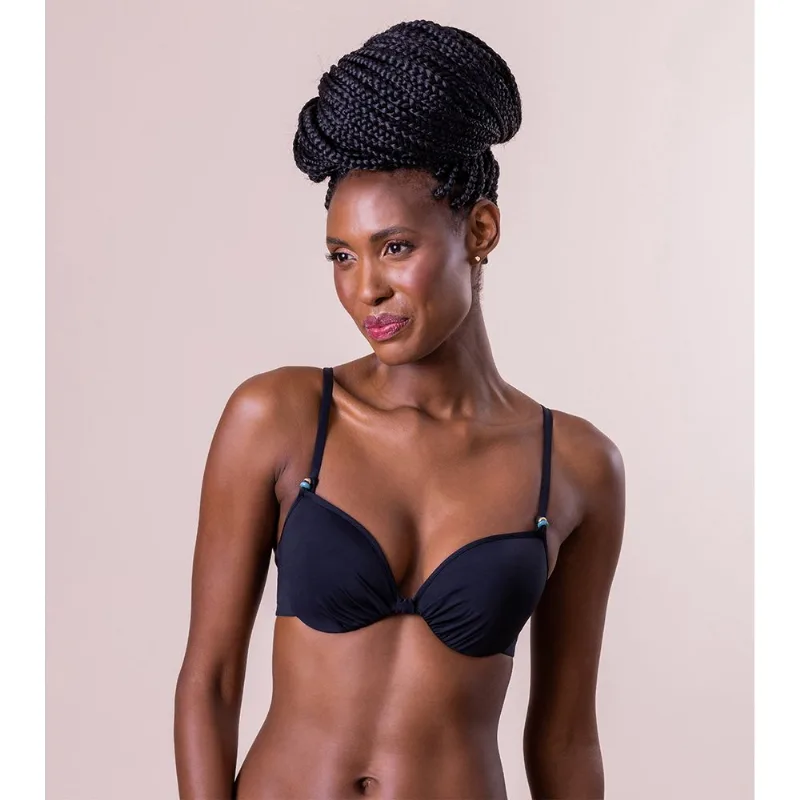 Biquíni Parte de Cima Push-Up 18234 - peça promocional SuperBlack - 40C