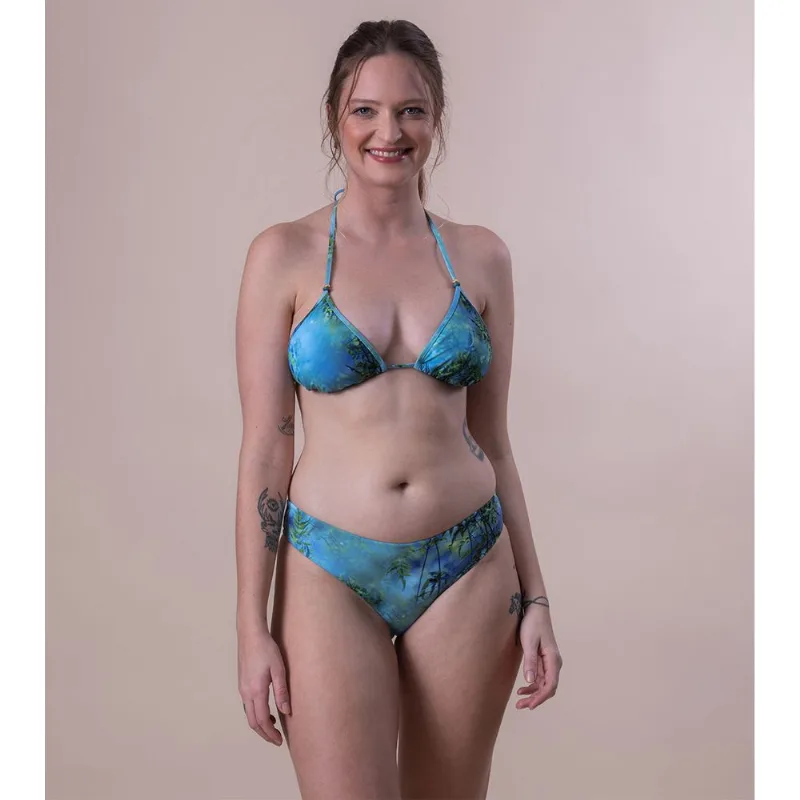 Biquíni Parte de Baixo Tanga Asa Delta 15240 - peça promocional Ocean Forest - P