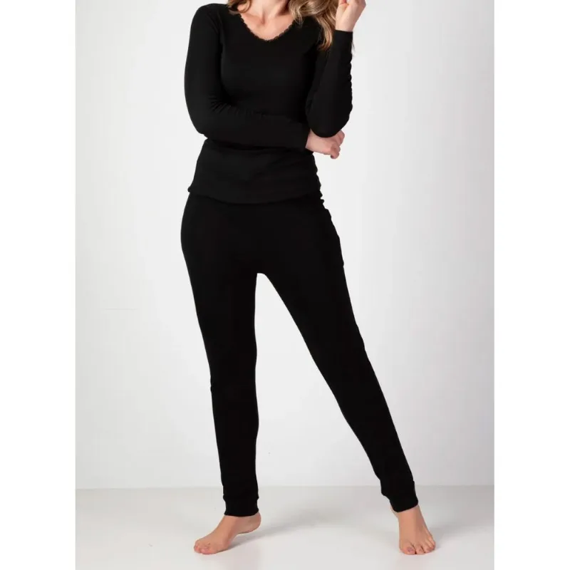 Calça de Pijama Algodão Pima Peruano 20000 Preto - M