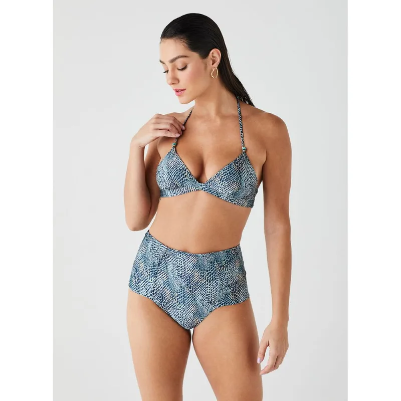 Biquíni Calcinha Hot Panty Double Back Estampada 15517 Piton M