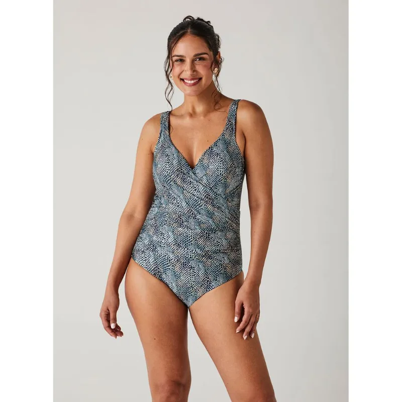 Maiô Modelador com Bojo sem Aro Estampado 15512 Piton G46