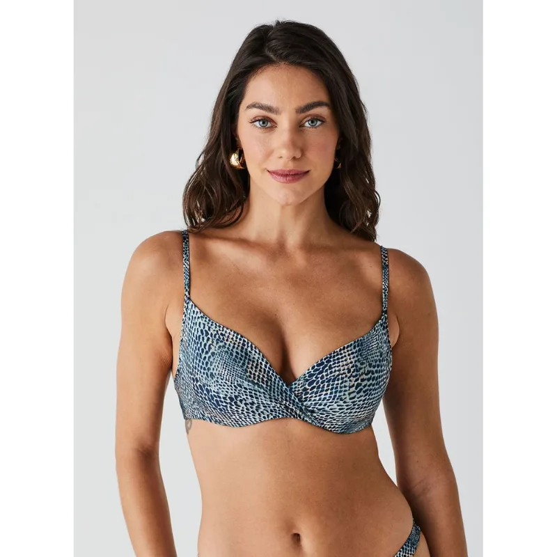 Biquíni Lift Transpassado Estampado 15506 Piton 42B