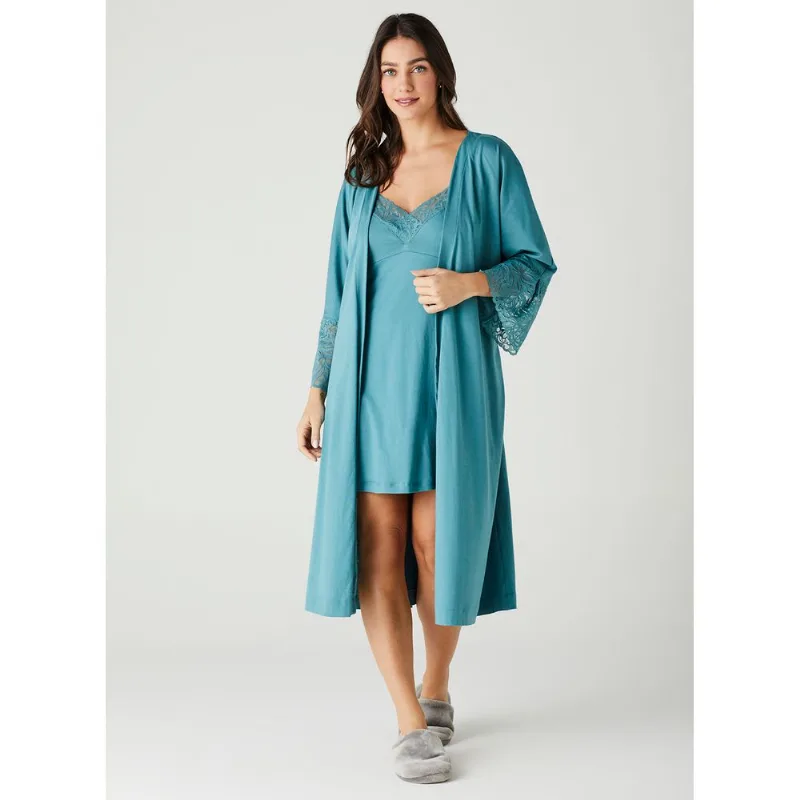 Robe de Algodão com Renda 23705 Sensitive M