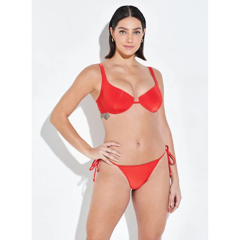 Biquíni Tanga Tirinha Franzy Back 17751 Radiant Red P
