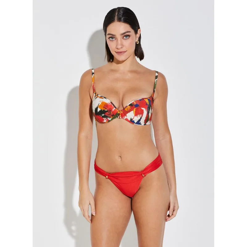 Biquíni Tanga Sides Franzy Back 17748 Radiant Red P