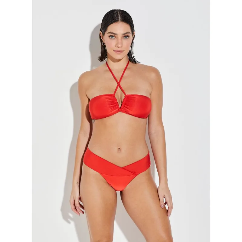 Biquíni Cintura Transpassada 17745 Radiant Red P