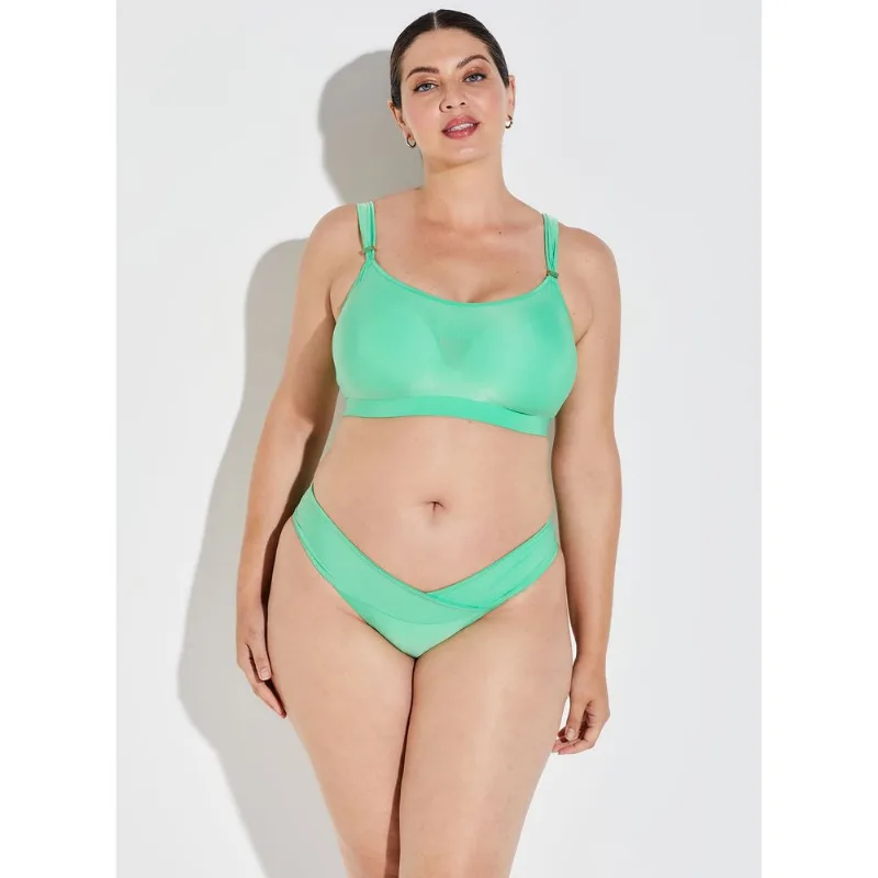 Biquíni Cintura Transpassada 17745 Vert Eclat M