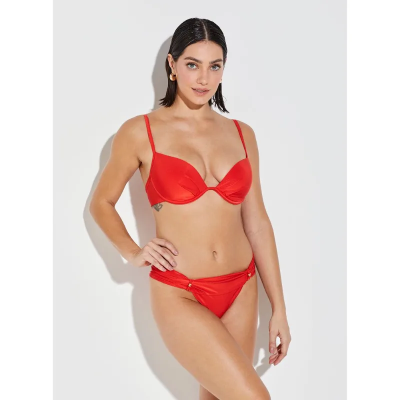 Biquíni Sides Brazilian Back 17744 Radiant Red P
