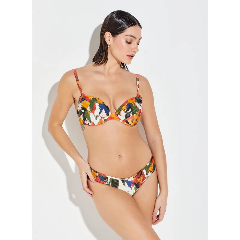 Biquíni Tanga Sides Franzy Back Estampado 15748 Florale G