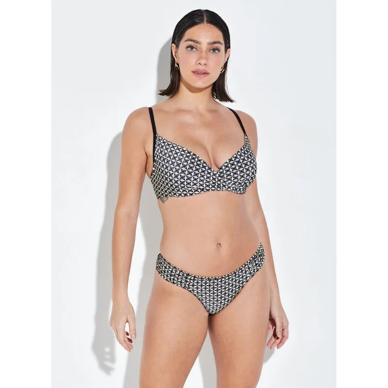 Biquíni Tanga Sides Franzy Back Estampado 15748 Art Deco P