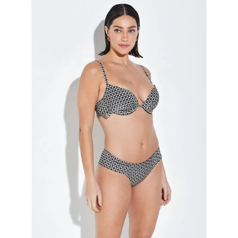 Biquíni Double Back Estampado 15746 Art Deco P