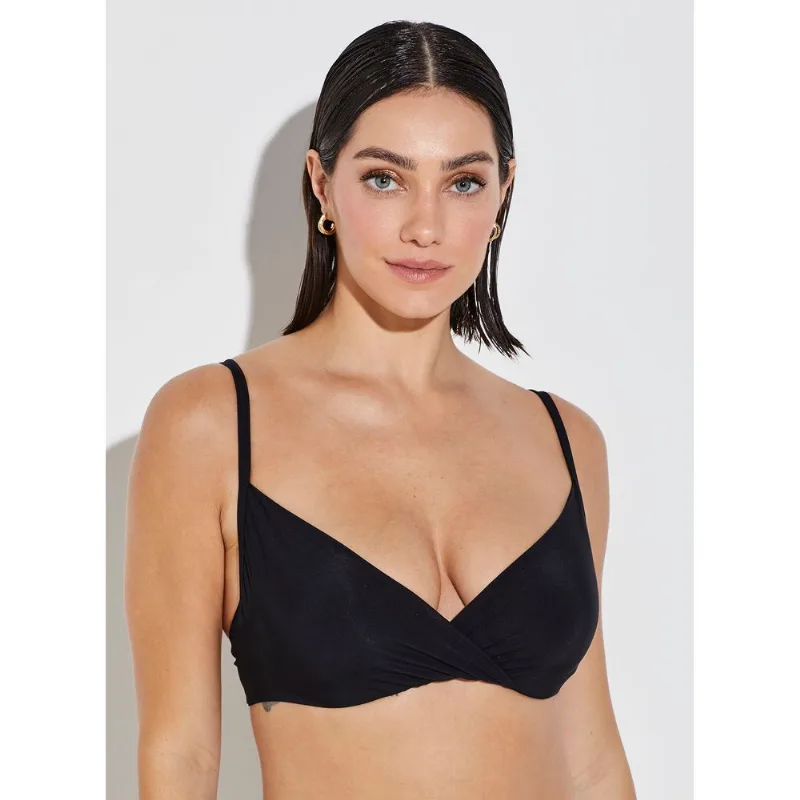 Biquíni Lift Transpassado 18727 Super Black 40B