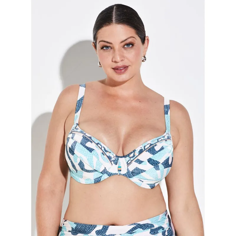 Biquíni Super Lift Bojo Manta Estampado 15730 Mosaico Tropical 44B
