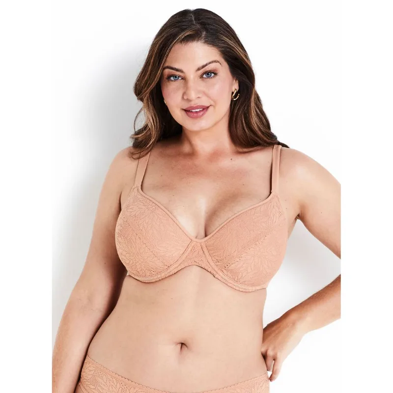 Sutiã Super Lift com Bojo Manta Soft Beauty 57296 Toffee 44DD