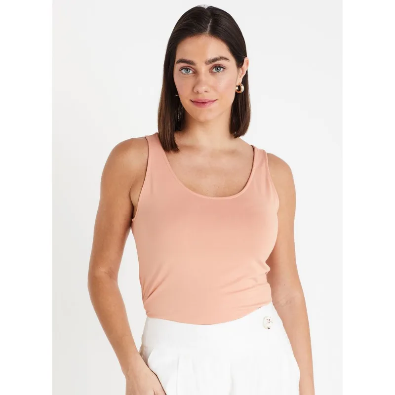 Camiseta Regata 21887 Peach Fuzz G