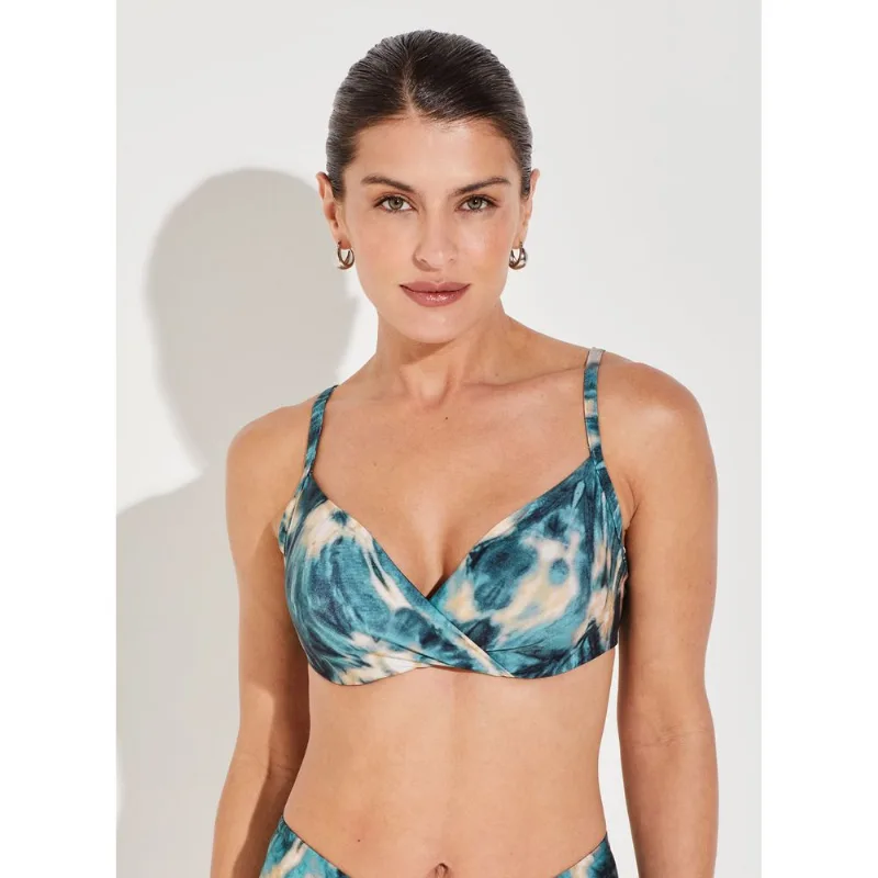 Biquíni Lift Transpassado Estampado 15807 Melodia do Mar 46B