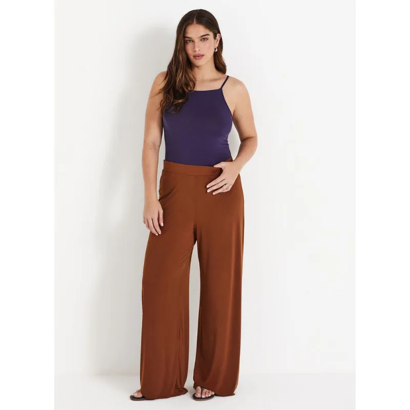 Calça Pantalona Oxigênio 20710 Canela 46