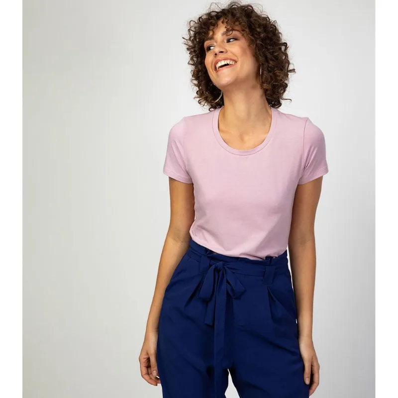 Camiseta Manga Curta 21031 Mauve - M
