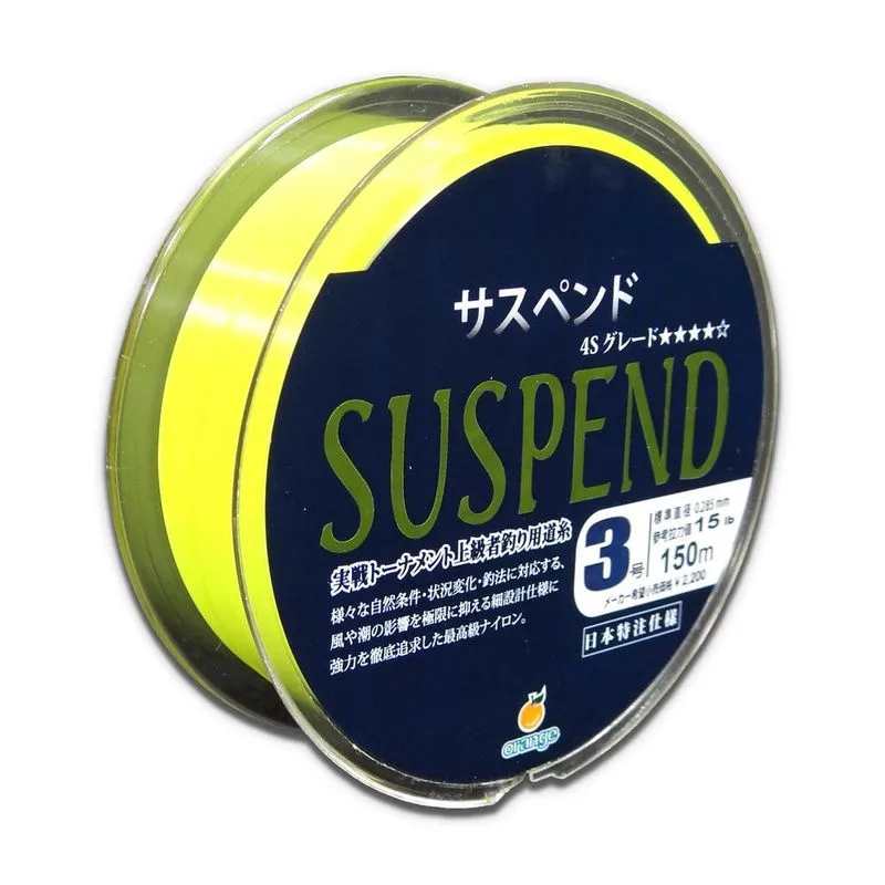 Linha Monofilamento Orange Suspend 15lb - 0.285mm - 150m