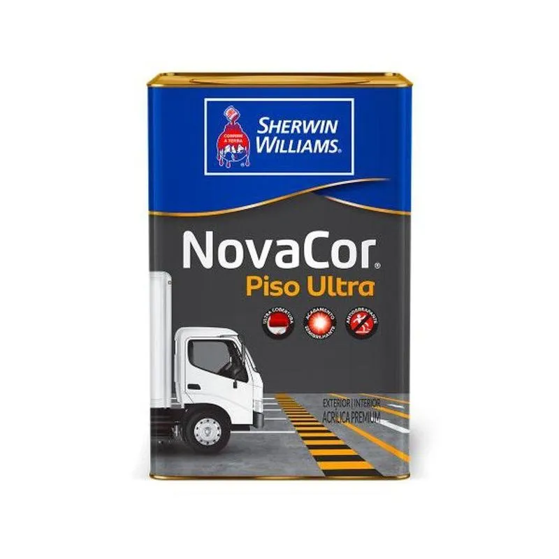 Tinta Novacor Piso Ultra Branco Antiderrapante 18l Sherwin Williams