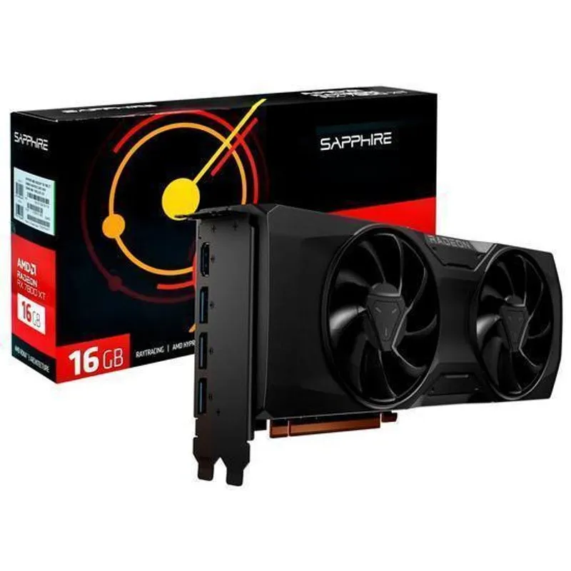 Placa De Vídeo Sapphire Radeon Rx 7800xt 16gb Gddr6 256 Bits
