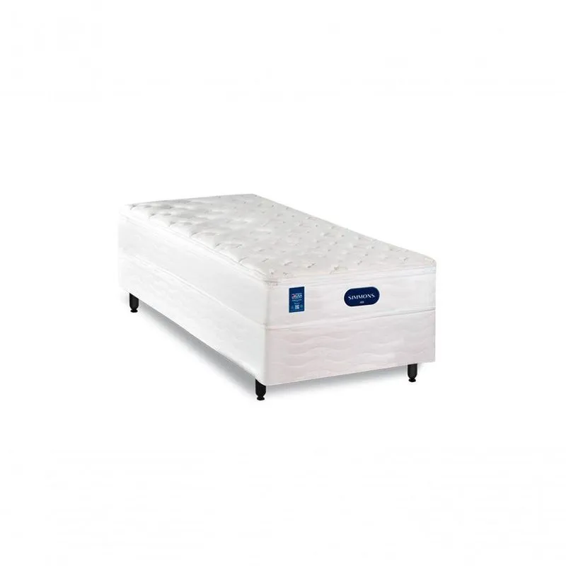 Conjunto Box Solteiro Portland (colchão 88 X 188 + Box)