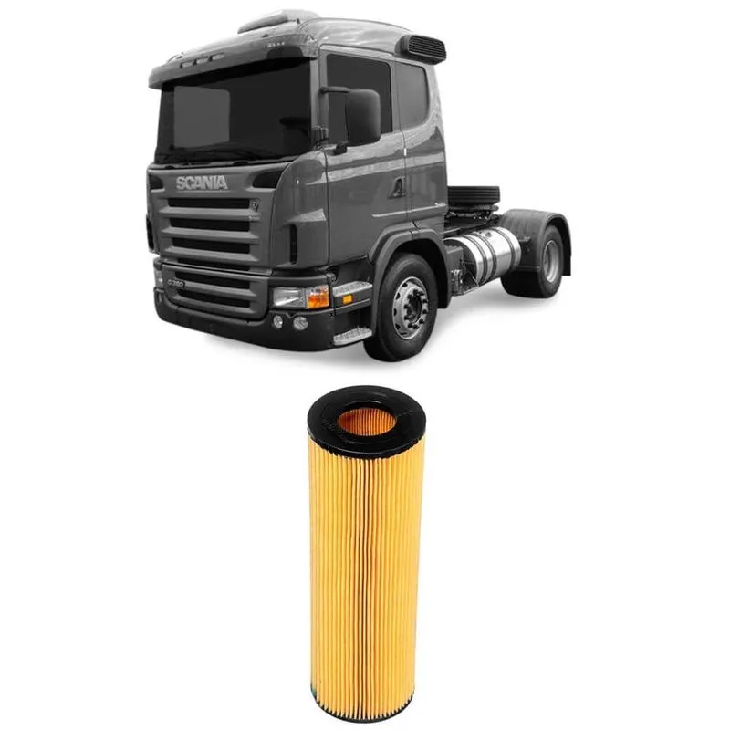 Filtro Óleo Scania G360 Euro 5 2012 A 2017 Tecfil