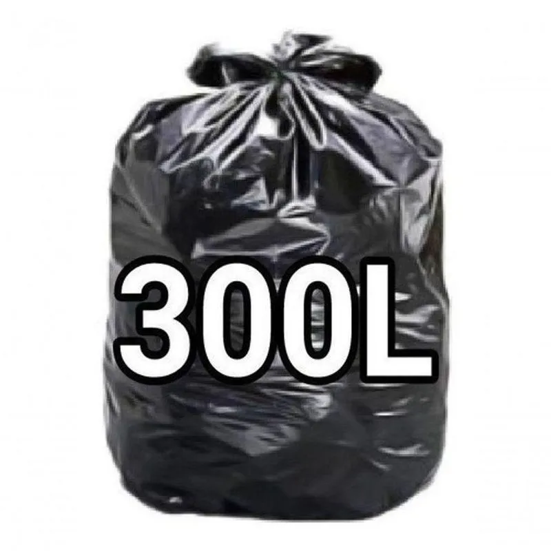 Sacos De Lixo 300L Super Reforçado 100 Unidades