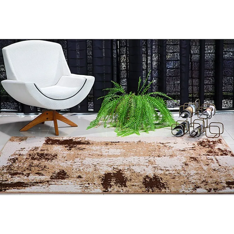 Tapete Classic Abstract 1,50m X 2,00m Caramelo