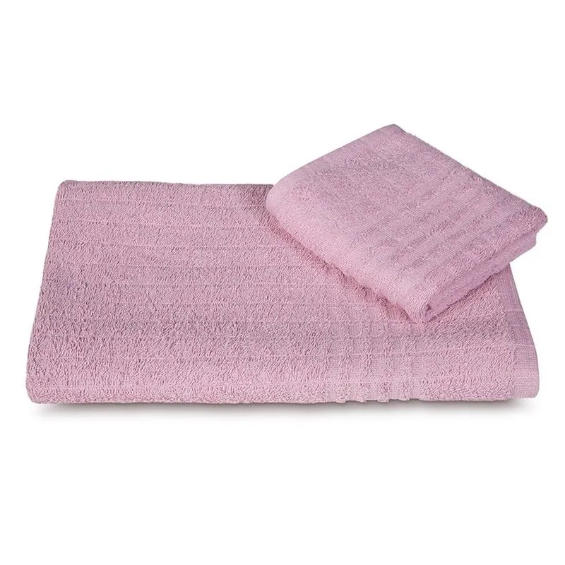Toalha De Rosto Atena Rosa com 3 Peças - Lepper