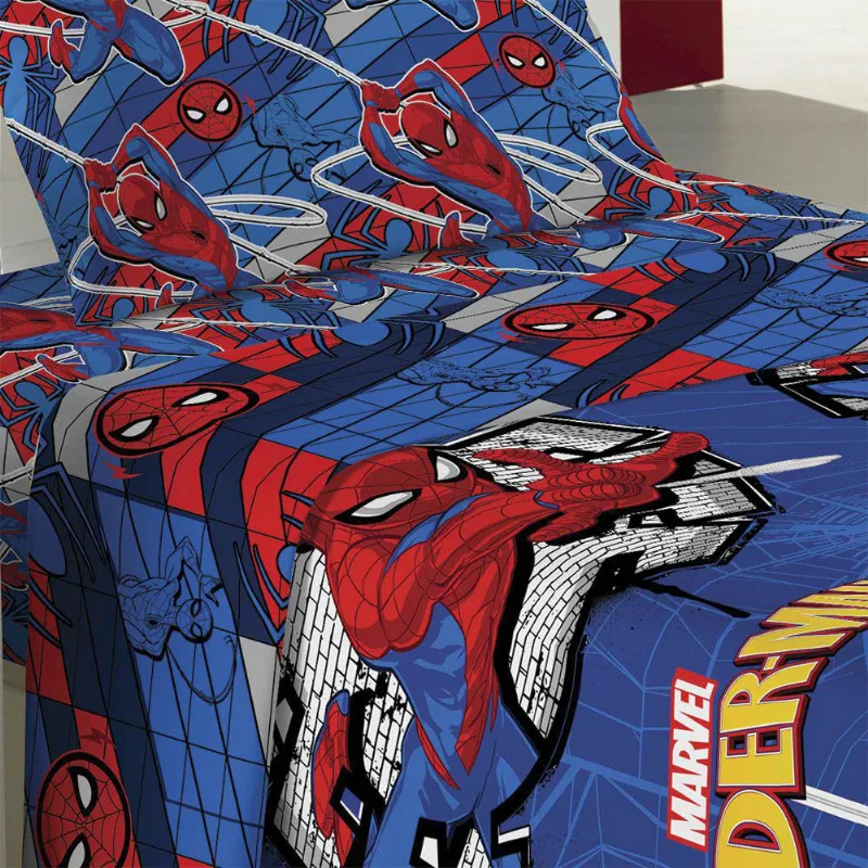 Jogo De Cama Homem Aranha Microfibra 3Peças Lepper