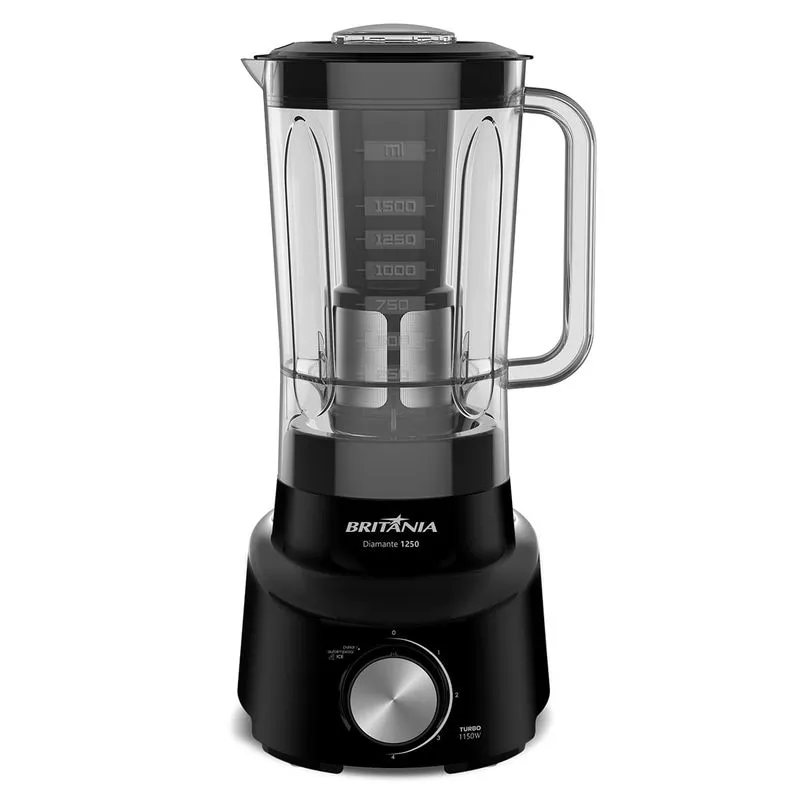 Liquidificador Britânia Diamante 1250 Turbo 1150W 220V