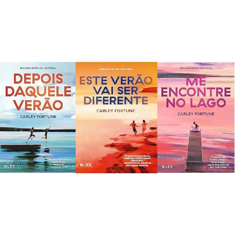 Kit 3 Livros Carley Fortune Depois Daquele Verão + Este