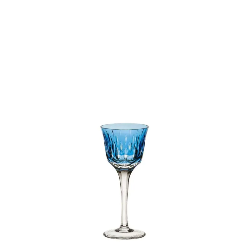 Taça de Cristal Strauss Licor - 60 ml - Wave Azul Claro