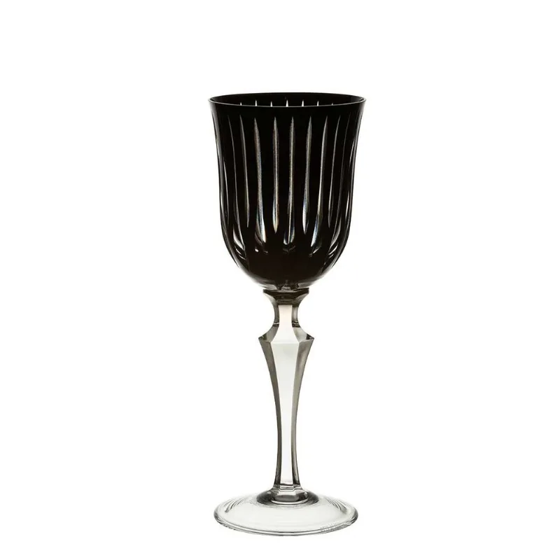 Taça de Cristal Strauss Água - 460 ml - Veneza Preto