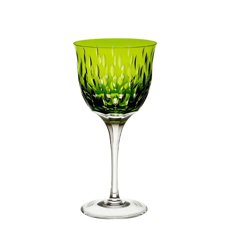 Taça de Cristal Strauss Água - 400 ml - Wave Verde Claro