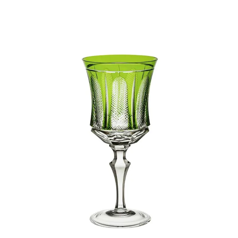 Taça de Cristal Strauss Vinho Tinto - 360 ml - Verde Claro