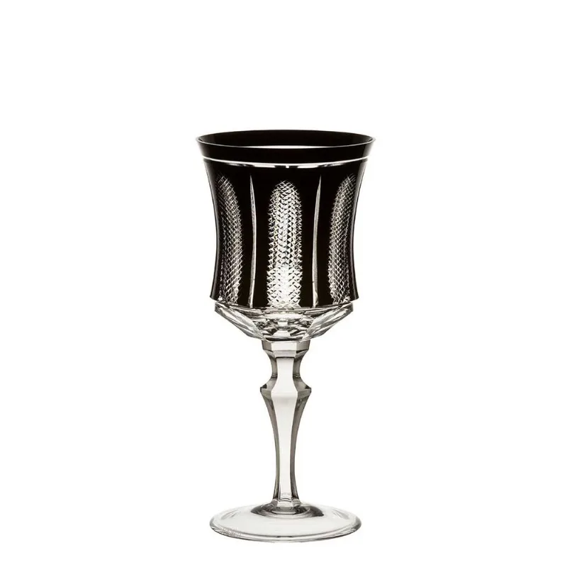 Taça de Cristal Strauss Vinho Tinto - 360 ml - Preto