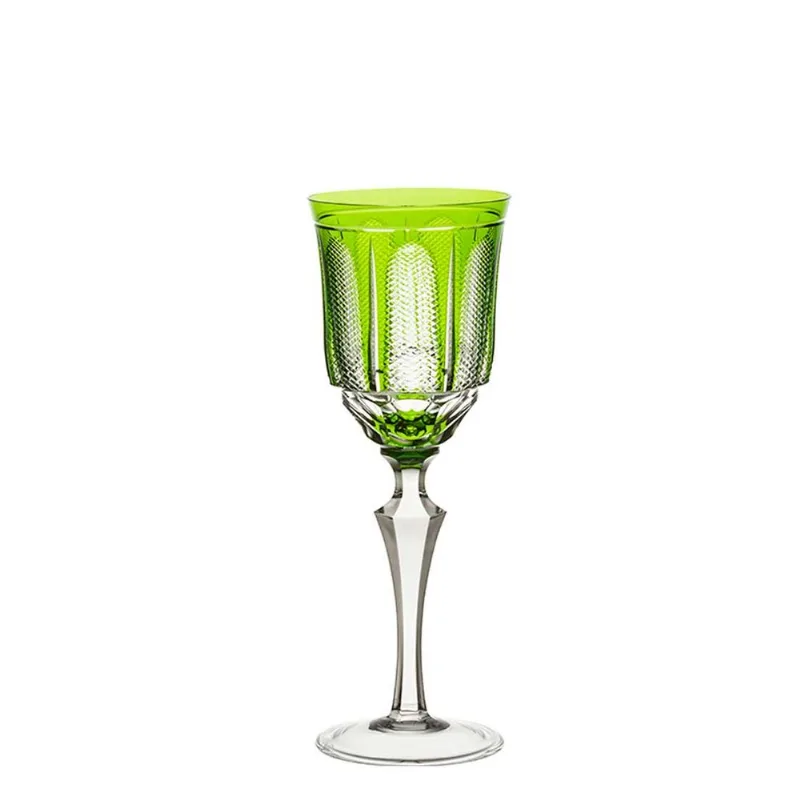 Taça de Cristal Strauss Vinho Tinto - 350 ml - Verde Claro