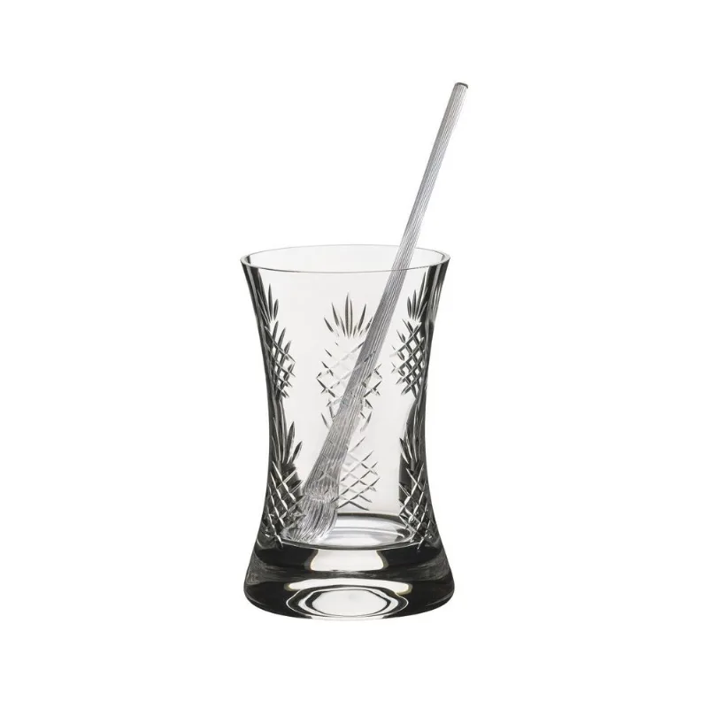 Conjunto Copo de Cristal Strauss Caipirinha com Mexedor - 445 ml Conjunto Copo de Cristal Strauss Caipirinha com Mexedor - 455 ml