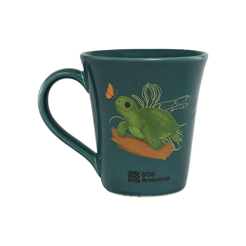 Caneca Tulipa 330 ml - Tartaruga-da-Amazônia