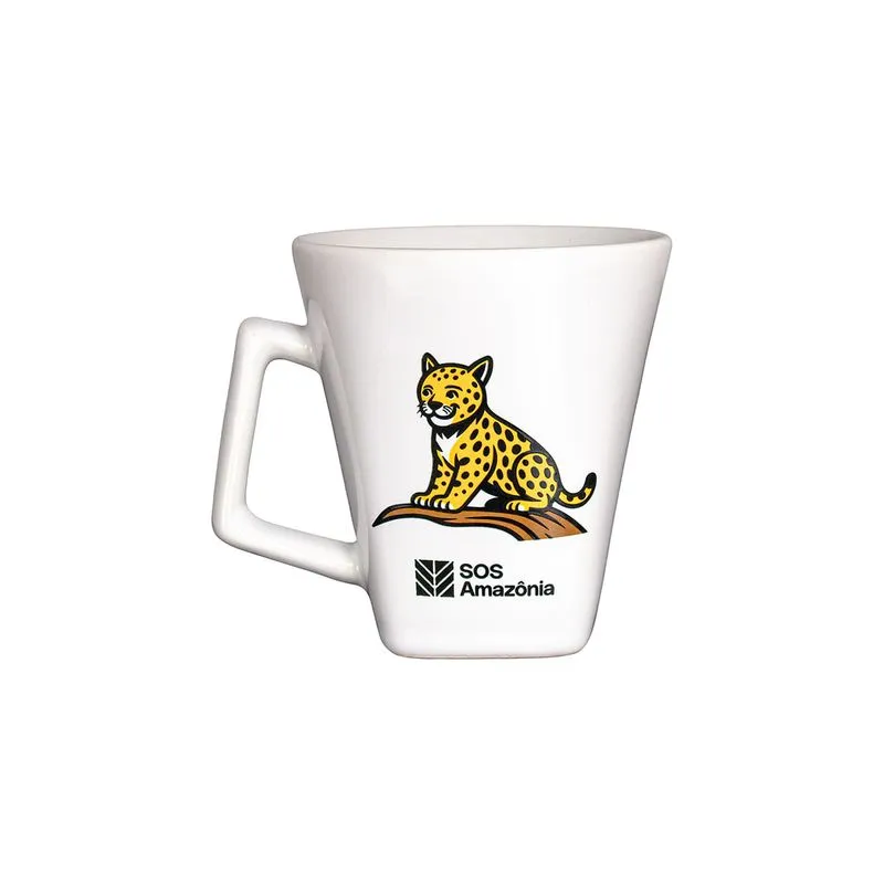 Caneca Mini Quartier 220 ml - Onça-Pintada